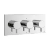 Crosswater MPRO Bath Shower Valve With 3 Way Diverter - Chrome