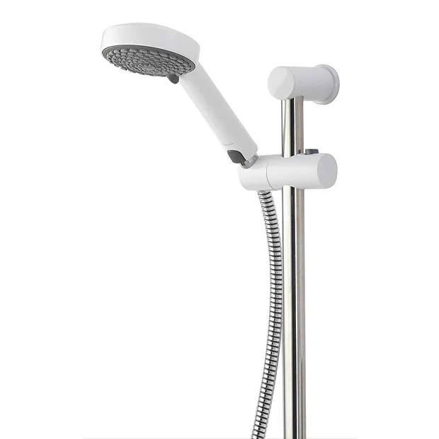 Aqualisa - Quartz Electric Shower - White/Chrome - Image 3