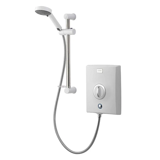 Aqualisa - Quartz Electric Shower - White/Chrome - Image 2