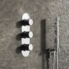 Hudson Reed Round Triple Concealed Thermostatic Shower Valve