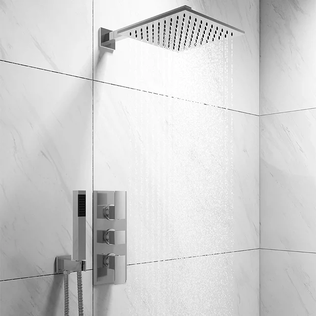 Summit Concealed Thermostatic Triple Shower Valve - Image 4