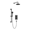 Heritage Dartmouth Concealed Thermostatic Shower With Fixed Head And Flexible Kit - Matt Black