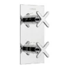 Heritage Salcombe 1 Outlet Concealed Thermostatic Shower Valve - Chrome