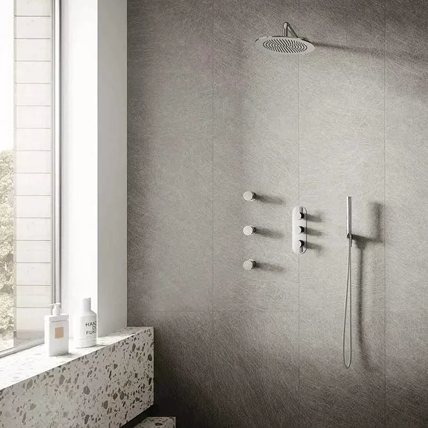 Asquiths Sanctity Triple Concealed Shower Valve With Diverter