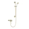 Heritage Hartlebury Exposed Shower With Premium Flexible Riser Kit - Vintage Gold