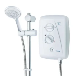 Triton T80Z 8.5 KW Fast-Fit Electric Shower - White/Chrome