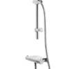 Tavistock Quantum Thermostatic Bar Valve Shower System With Accessory Shelf