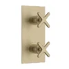 Heritage Salcombe 1 Outlet Concealed Thermostatic Shower Valve - Brushed Brass