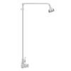 Trafalgar Traditional Twin Exposed Thermostatic Shower Valve + Rigid Riser