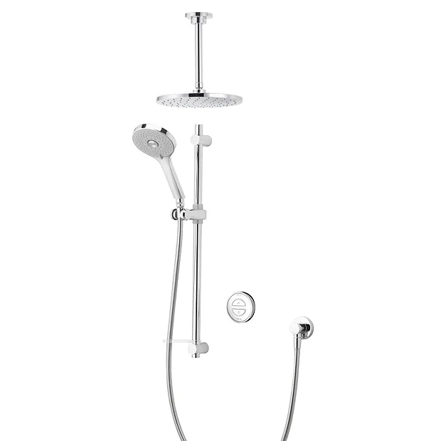 Aqualisa Unity Q Smart Shower Concealed With Adjustable And Ceiling Fixed Heads - Image 3