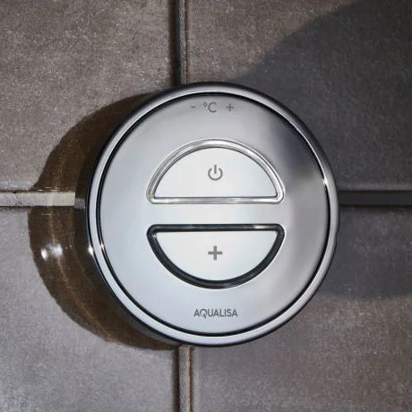 Aqualisa Unity Q Smart Shower Concealed With Wall Fixed Head