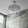 Venice Round Shower System With Concealed Valve + Ceiling Mounted Head