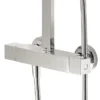 Bristan Vertico Thermostatic Exposed Bar Shower With Rigid Riser - Chrome