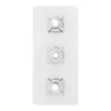 Astoria Traditional Triple Concealed Thermostatic Shower Valve